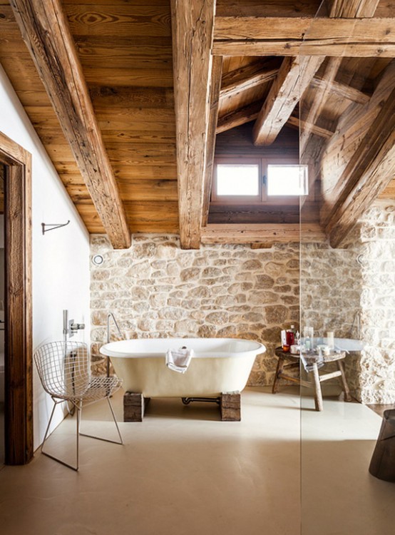 Rustic And Mid Century Chalet Vieux Valet Verbier