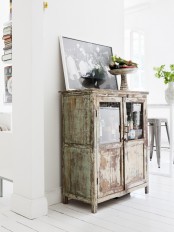 Rustic And Vintage Kitchen With Modern And Shabby Pieces