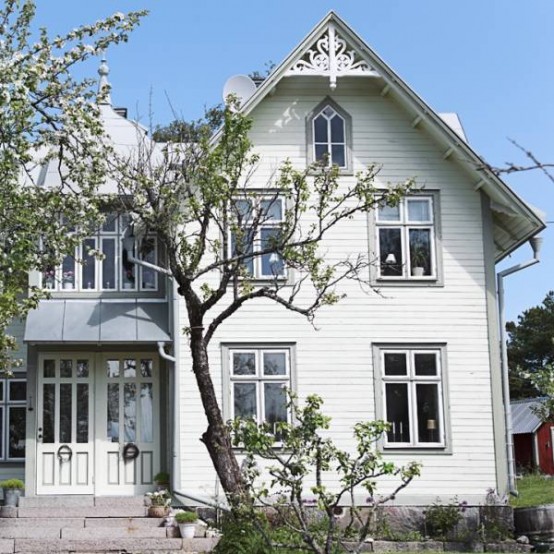 Rustic House In A Swedish Village