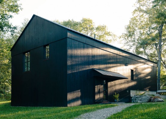 Rustic Passive House, Barn And Sauna Tower Compound