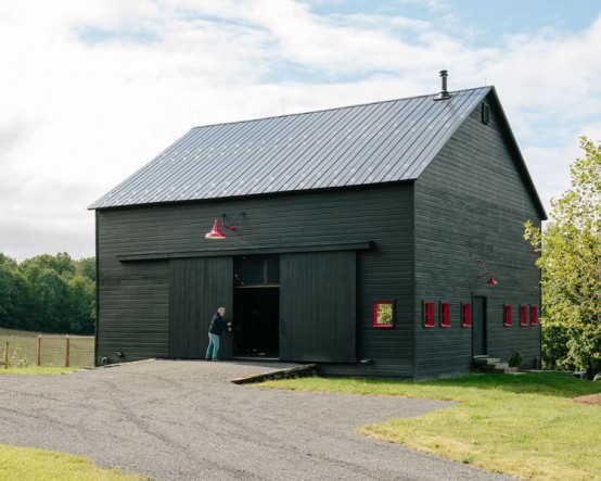 Rustic Passive House, Barn And Sauna Tower Compound - DigsDigs