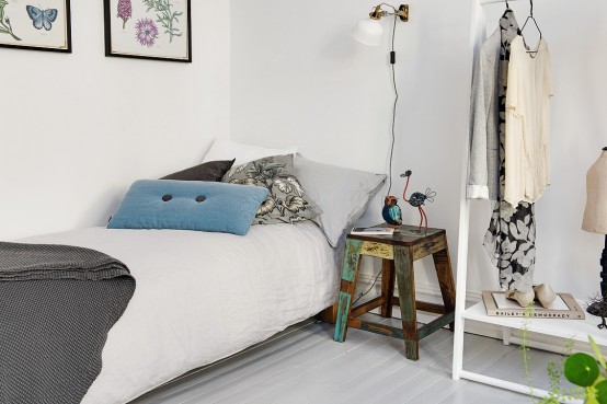 Scandinavian One Room Studio Apartment In Gothenburg