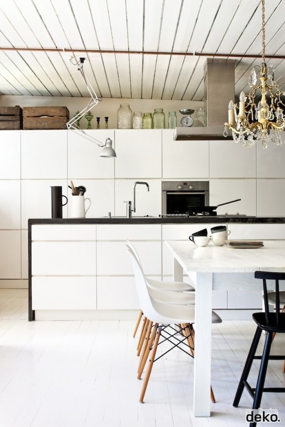 71 Stunning Scandinavian Kitchen Designs - DigsDigs