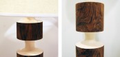 Sculptural And Snazzy Table Lamp