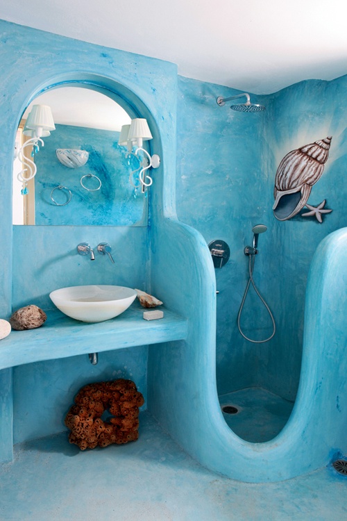 44 sea-inspired bathroom décor ideas - digsdigs