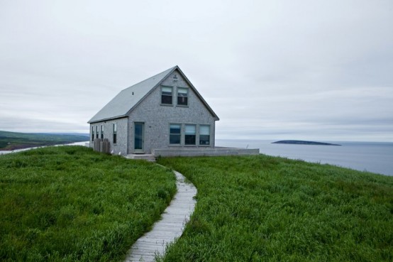 Secluded Cottage On An Island In Scandinavian Style