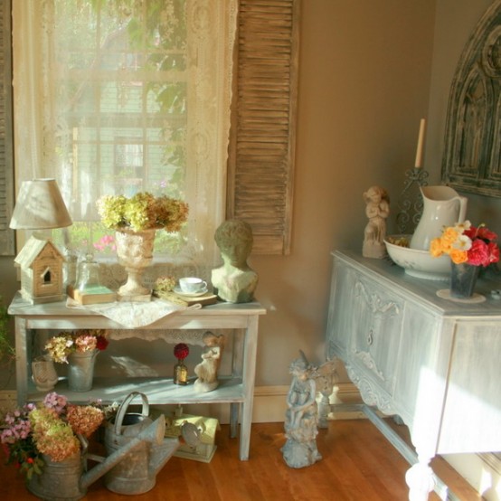 Shabby Chic Garden Room Design