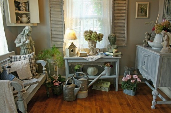 Shabby Chic Garden Room Design
