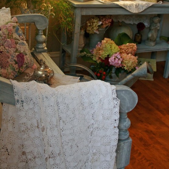 Shabby Chic Garden Room Design