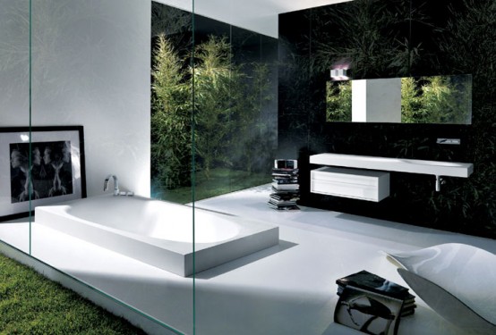 Modern Minimalist Bathrooms by Michael Schmidt