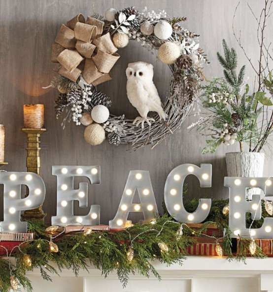 Shining Marquee Signs Ideas For Christmas Decor