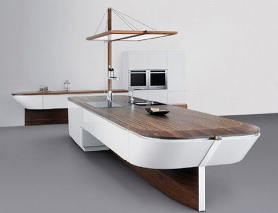 Ship-Inspired Minimalist Kitchen Design by Alno