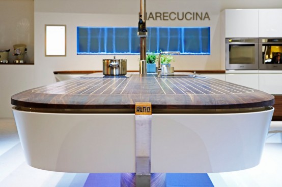 Ship Inspired Minimalist Kitchen