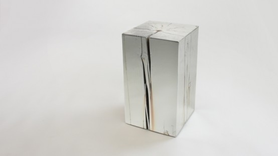 Silver Tables Of Fir With All Imperfections