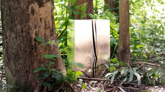 Silver Tables Of Fir With All Imperfections