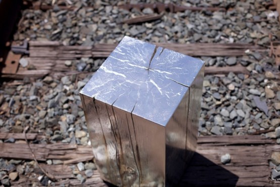 Silver Tables Of Fir With All Imperfections