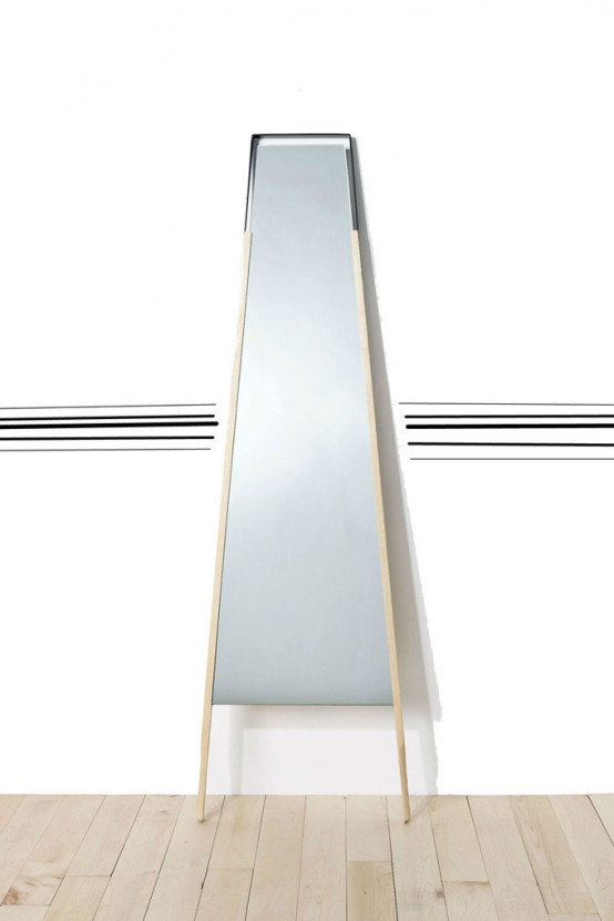 Simple Barrow Mirror Universal For Men And Women