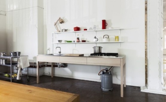 Simple Handmade Wooden Kitchens By Carpenter Collective