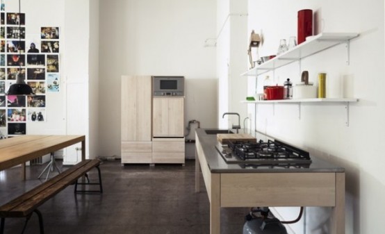 Simple Handmade Wooden Kitchens By Carpenter Collective