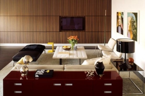 Simple Living Room Stoage Ideas