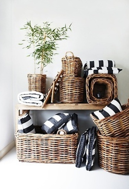 Use non-traditional furniture to spice things up.