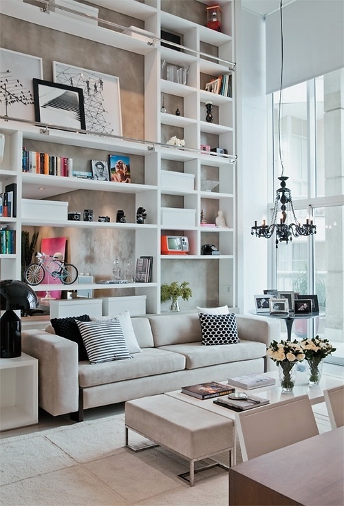 60 simple but smart living room storage ideas - digsdigs