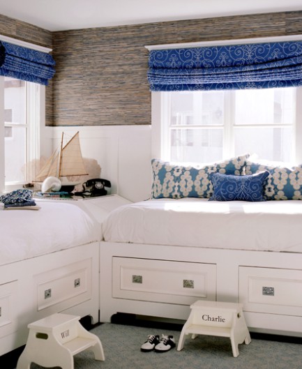 Choosing cool pillowcases and curtains could add an interesting vibe to the overall room's look.