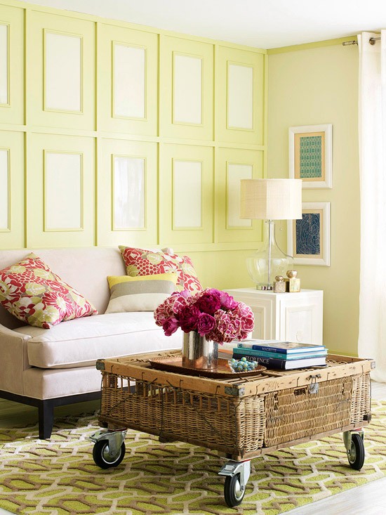 Simple Yet Bright Living Room Design Simple Yet Bright Living Room Design
