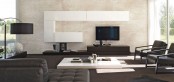 Sistema Concept By Doimo Design 19 Rovere Moka And Bianco Glossy Lacquered