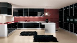 Sleek Glossy Kitchen Design