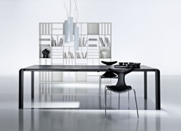 SLIM black table from Kreaty