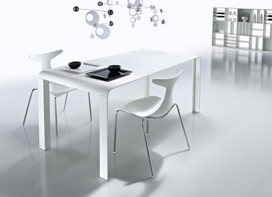 Slim Futuristic Tables from KREATY