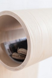 Sma Ting Rolled Wooden Storage For Small Spaces