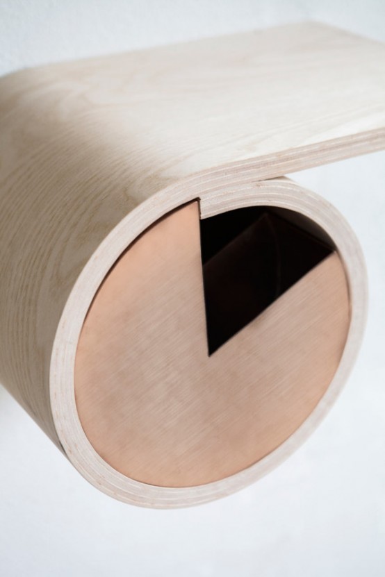 Sma Ting Rolled Wooden Storage For Small Spaces