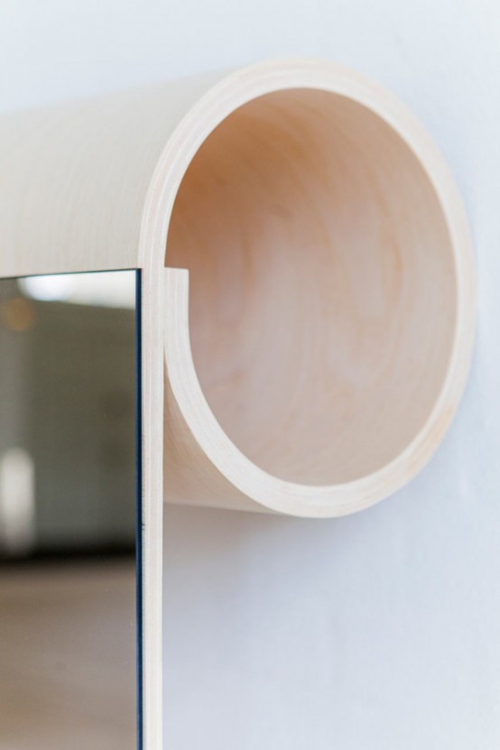 Sma Ting Rolled Wooden Storage For Small Spaces