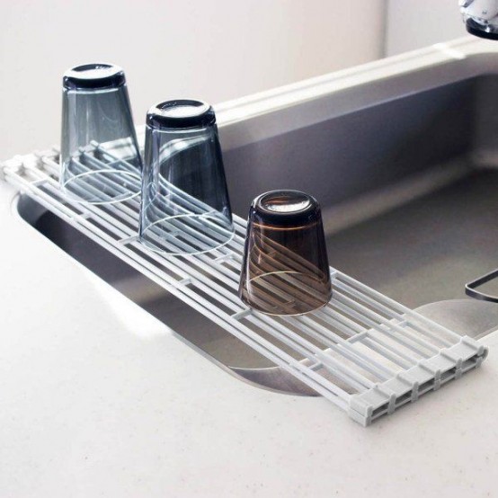 20 Small And Creative Dish Racks And Drainers - DigsDigs