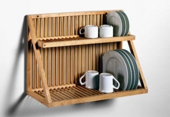 Wood Dish Rack — Small - What's Good