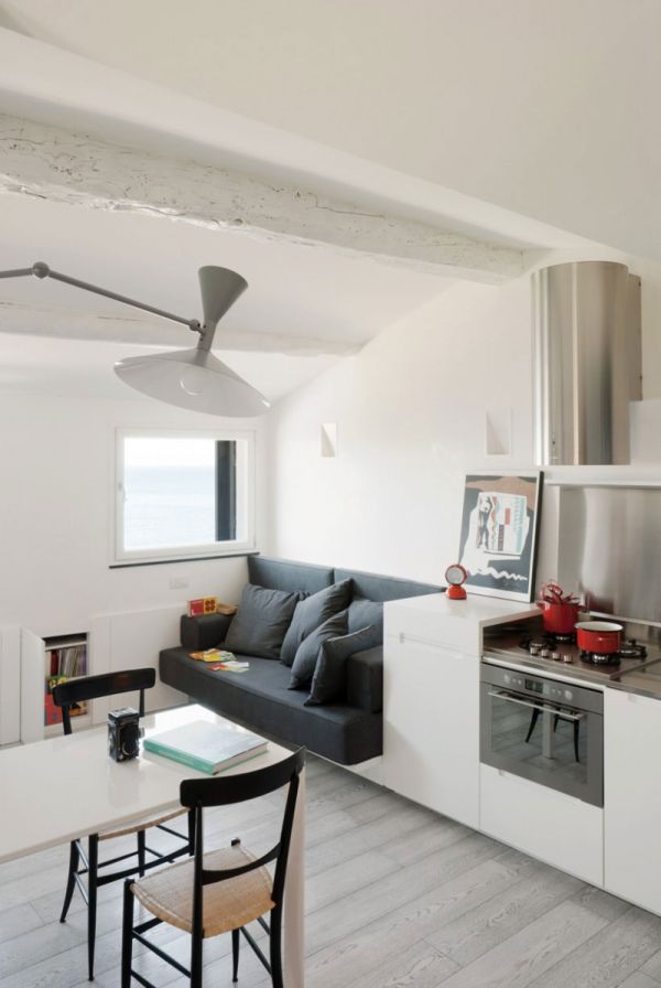 Small But Well Organized Apartment In Camogli