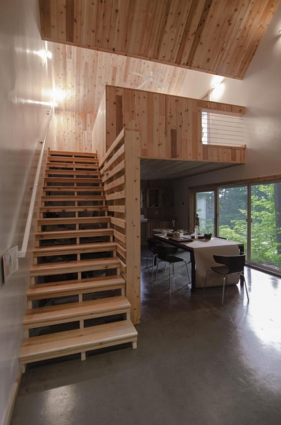 Small Studio House Design With Double Pitched Roof