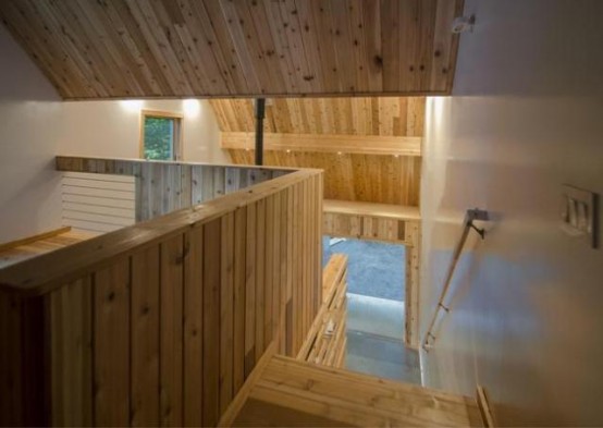 Small Studio House Design With Double Pitched Roof