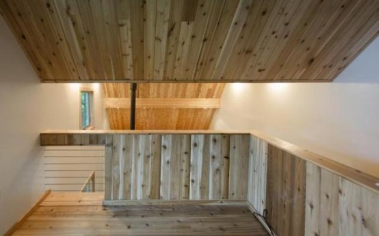 Small Studio House Design With Double Pitched Roof