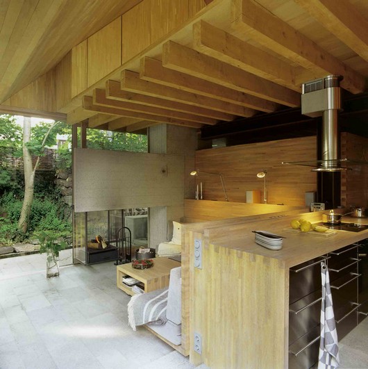 Small Vacation And Sauna House Design