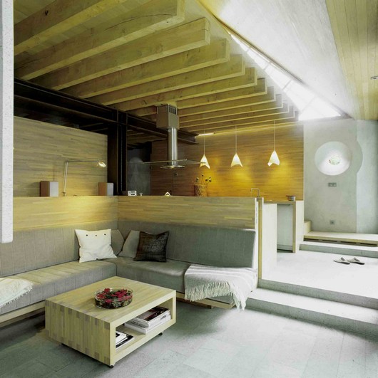 Small Vacation And Sauna House Design