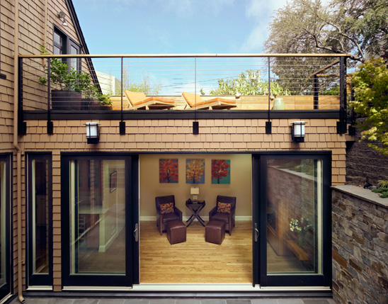 Small Victorian Home With Cool Courtyard and Roof Deck – Castro Residence by Jones Haydu