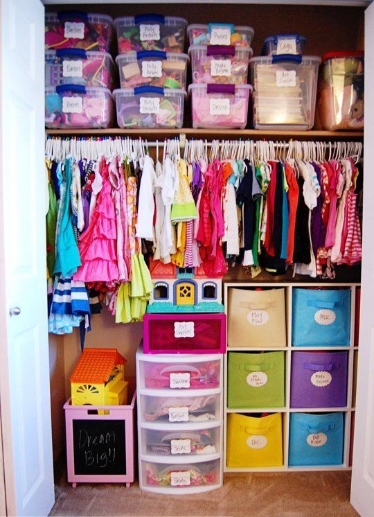 children's weekly clothing organizer