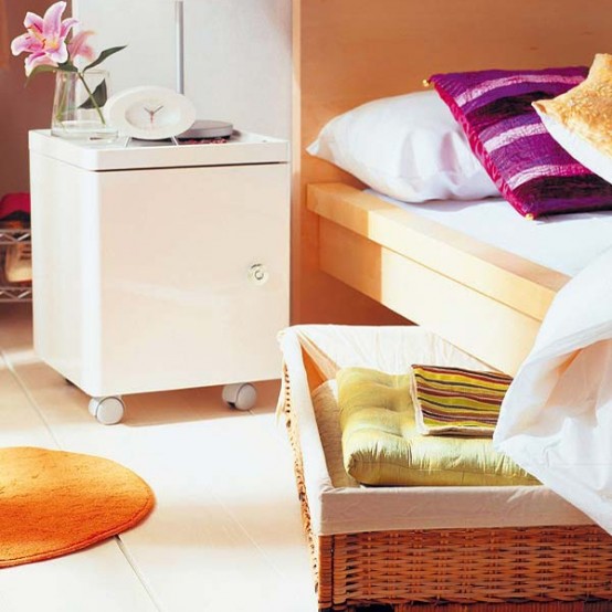 Woven drawers are those that can store things with style.
