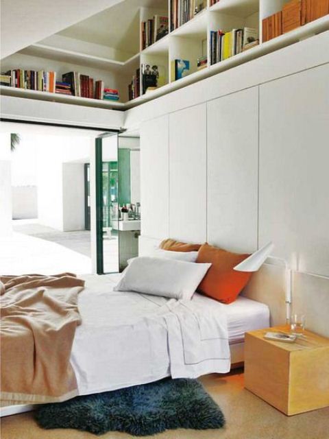 57 Smart Bedroom Storage Ideas - DigsDigs