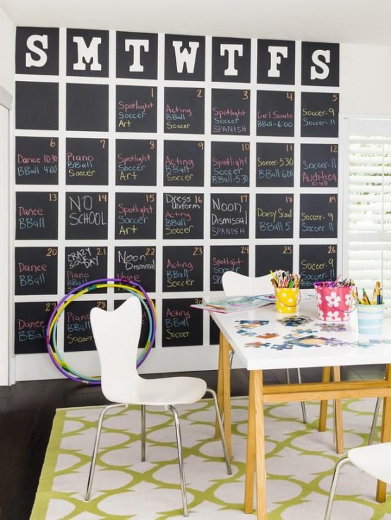 32 Smart Chalkboard Home Office Décor Ideas Digsdigs