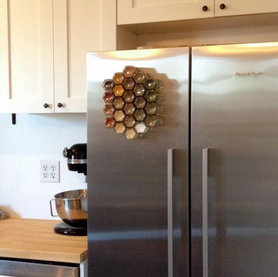 Smart Concealed Kitchen Storage Space