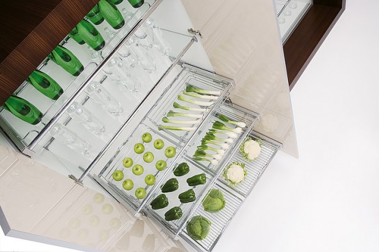 Smart Storage For Large Kitchen By Gabanes 